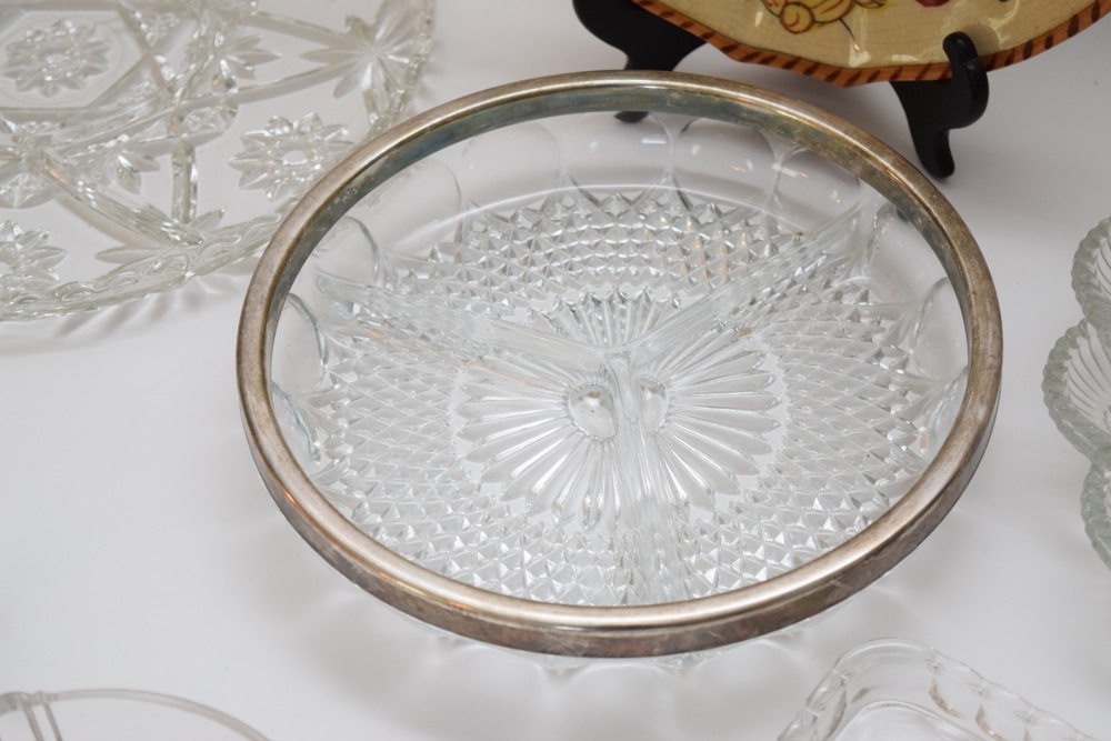 Glass and Porcelain Serving Ware