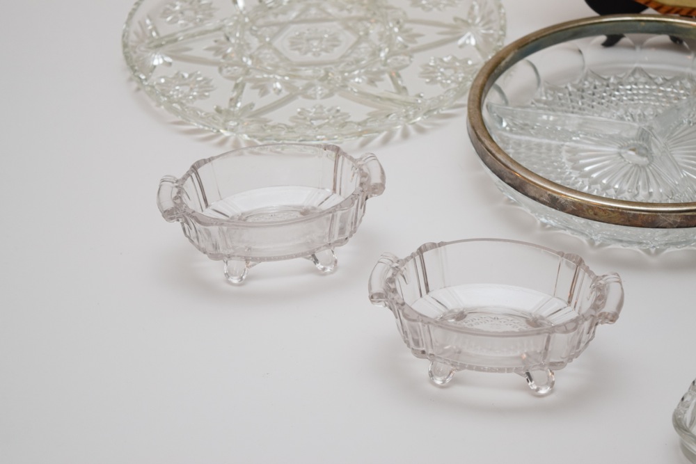 Glass and Porcelain Serving Ware