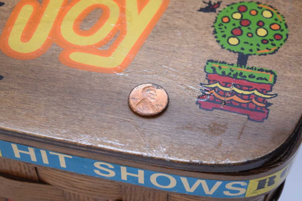 Mid-Century Lexington, Kentucky Caro-Nan Basket Handbag