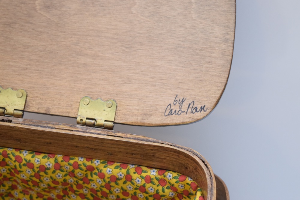 Mid-Century Lexington, Kentucky Caro-Nan Basket Handbag