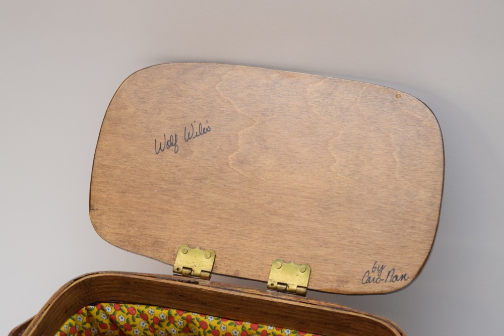 Mid-Century Lexington, Kentucky Caro-Nan Basket Handbag