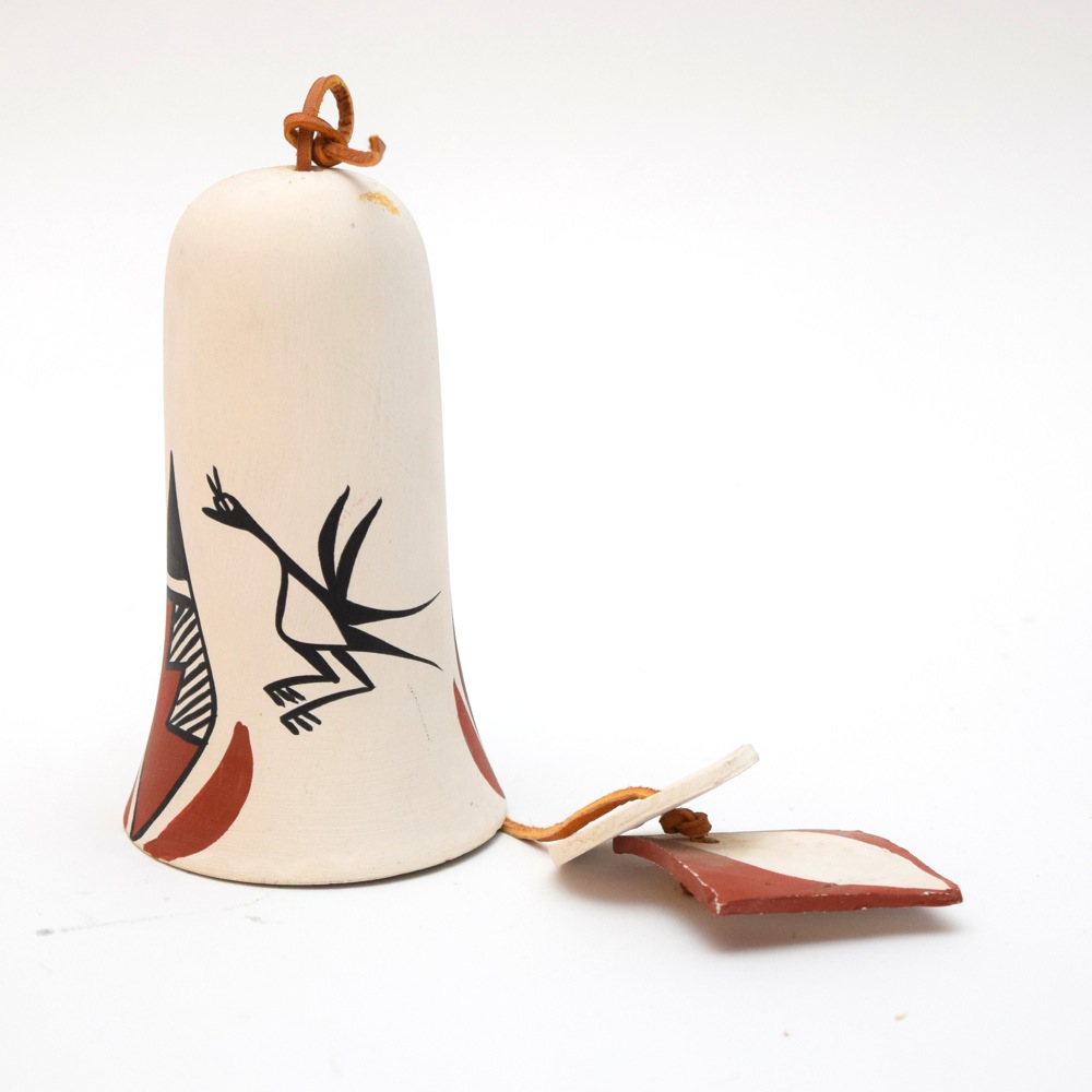 Pueblo Native American Pottery Wind Bell