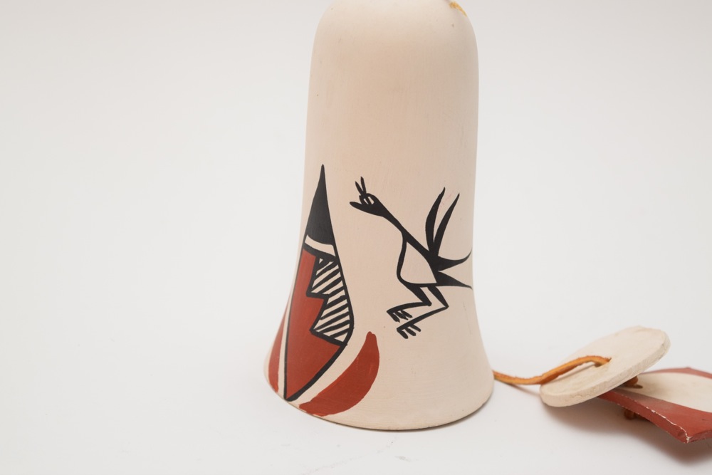 Pueblo Native American Pottery Wind Bell