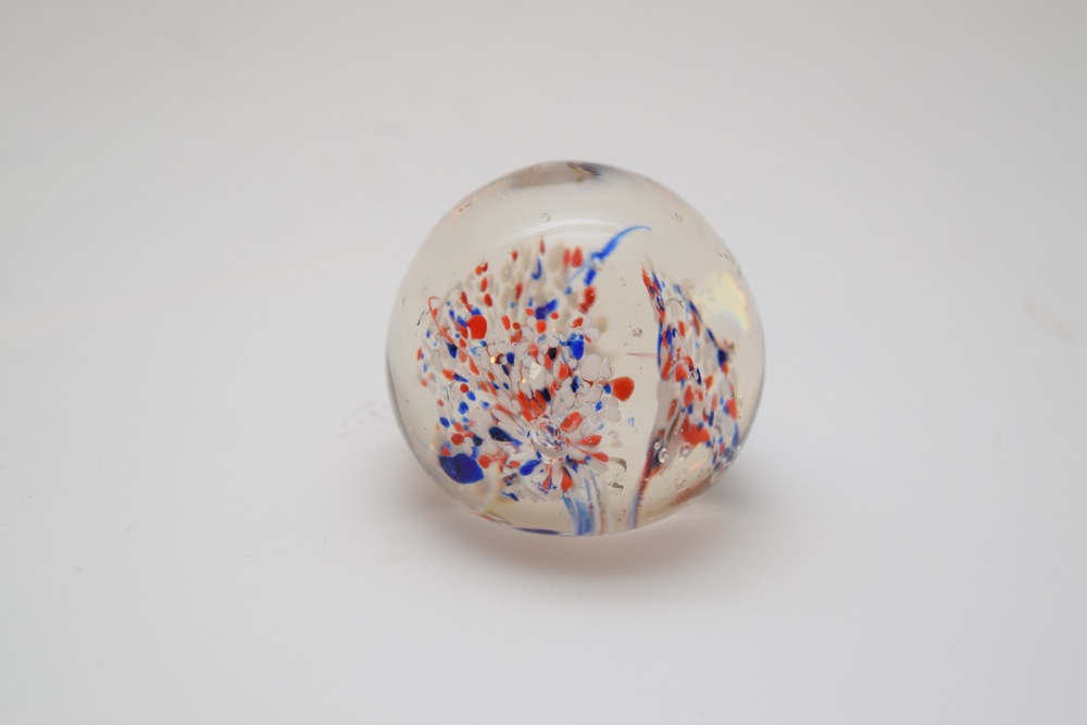 Murano Glass and Blenko Glass Paperweight