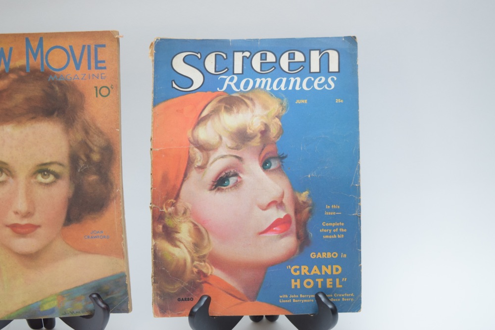 Three 1930s Movie Magazines