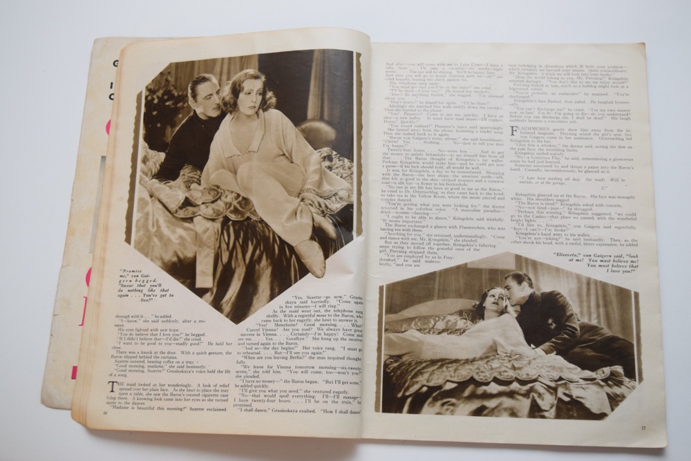 Three 1930s Movie Magazines