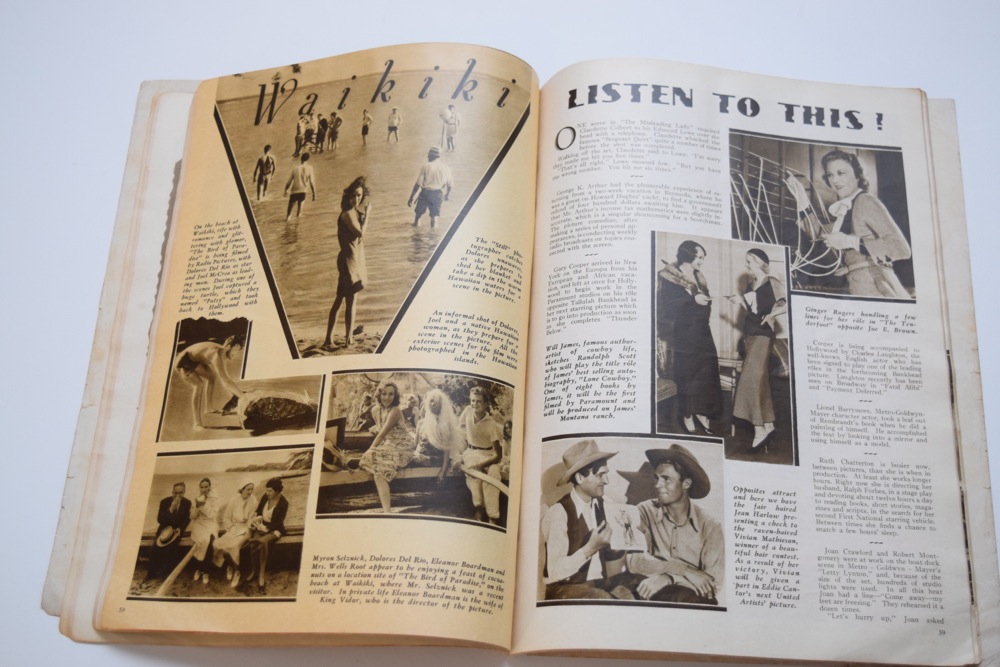 Three 1930s Movie Magazines