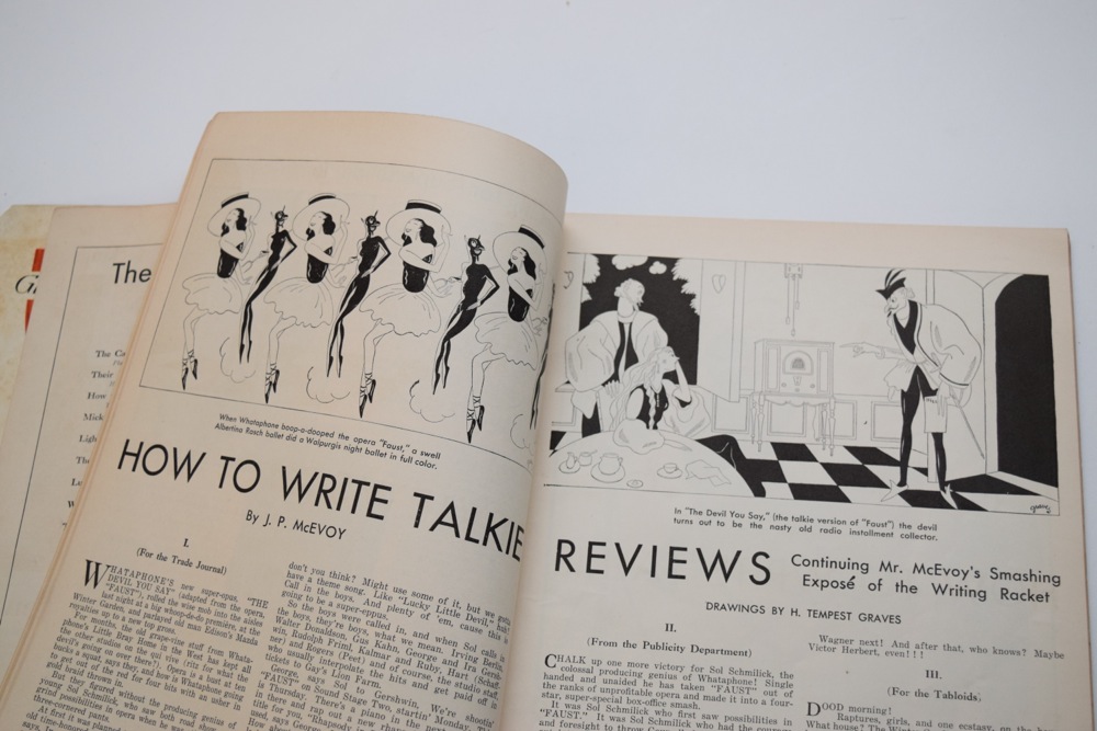 Three 1930s Movie Magazines