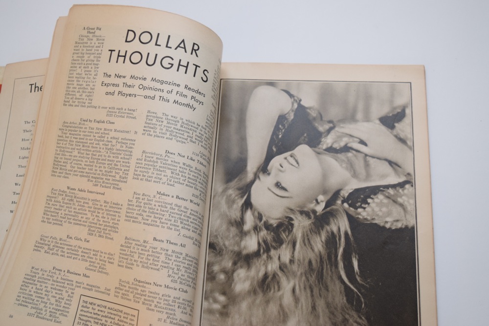 Three 1930s Movie Magazines