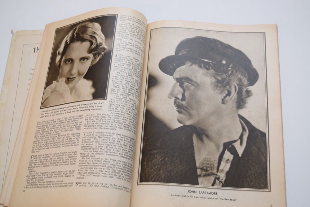 Three 1930s Movie Magazines