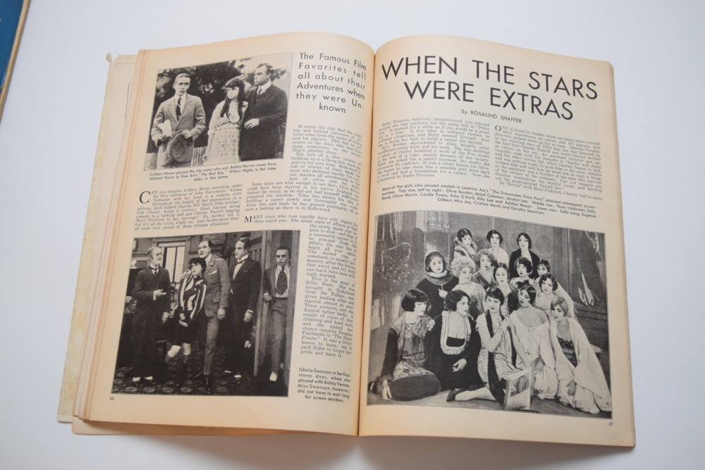 Three 1930s Movie Magazines