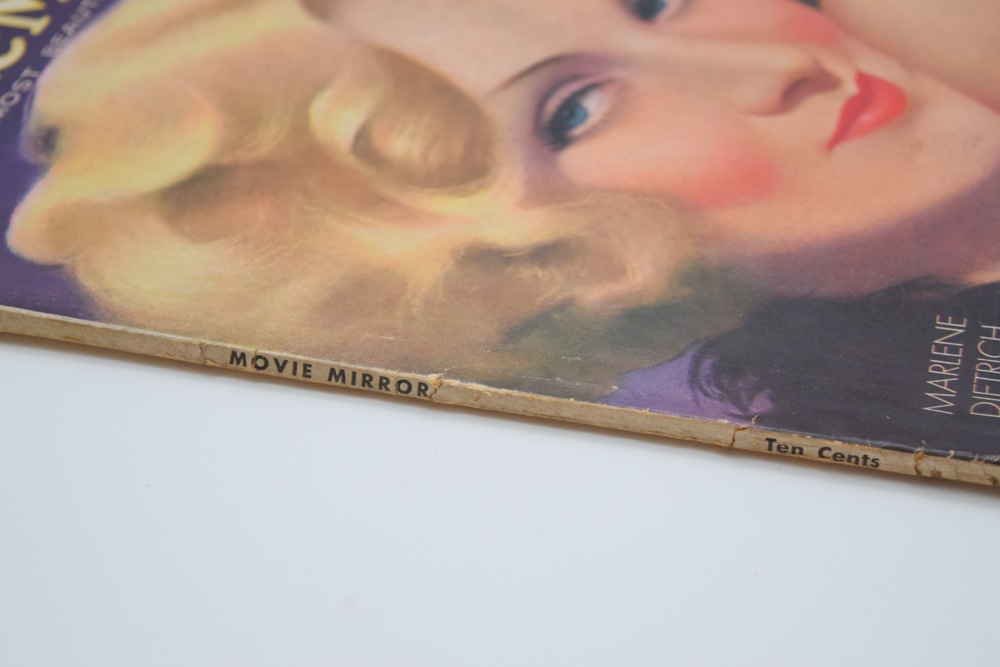 Pair of 1930s Movie Mirror Magazines