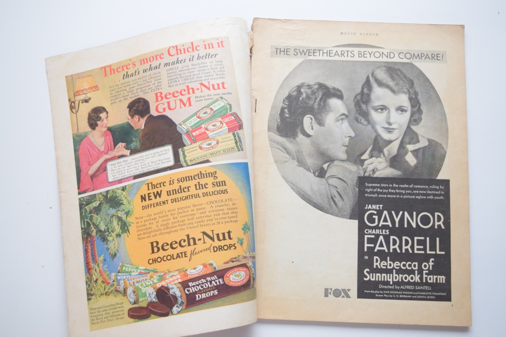 Pair of 1930s Movie Mirror Magazines