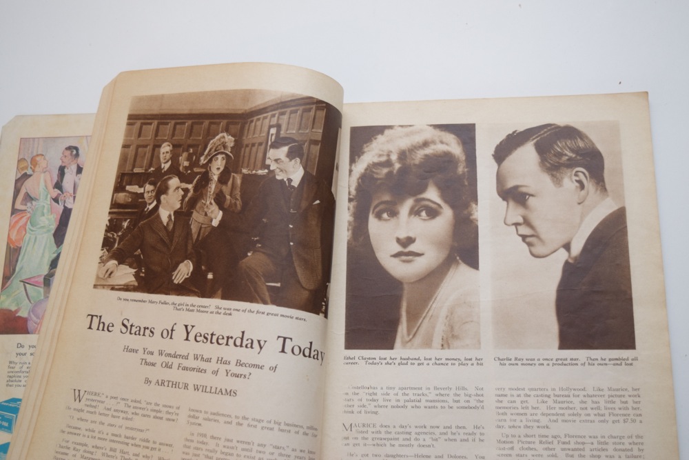 Pair of 1930s Movie Mirror Magazines