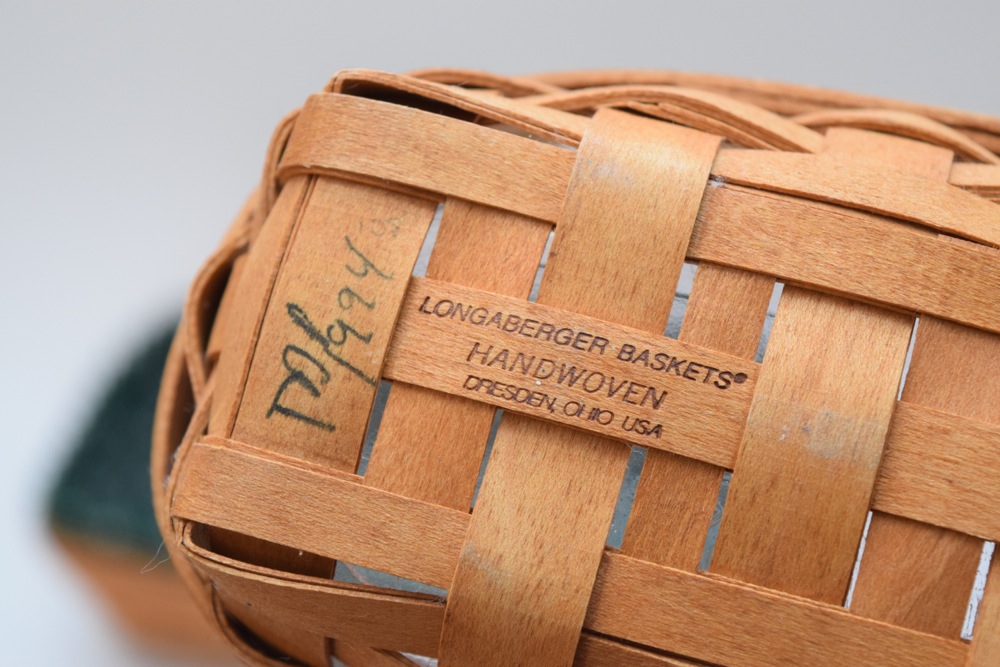 Five Longaberger Baskets