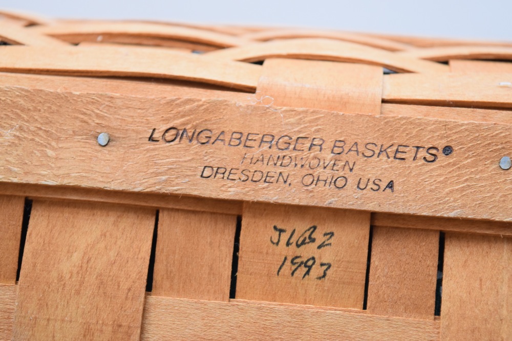 Five Longaberger Baskets