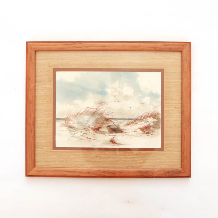 Joan Usner Salvant Original Watercolor