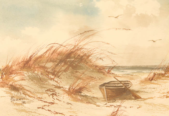 Joan Usner Salvant Original Watercolor