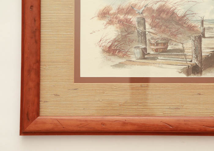 Original Signed Watercolor by Joan Usner Salvant