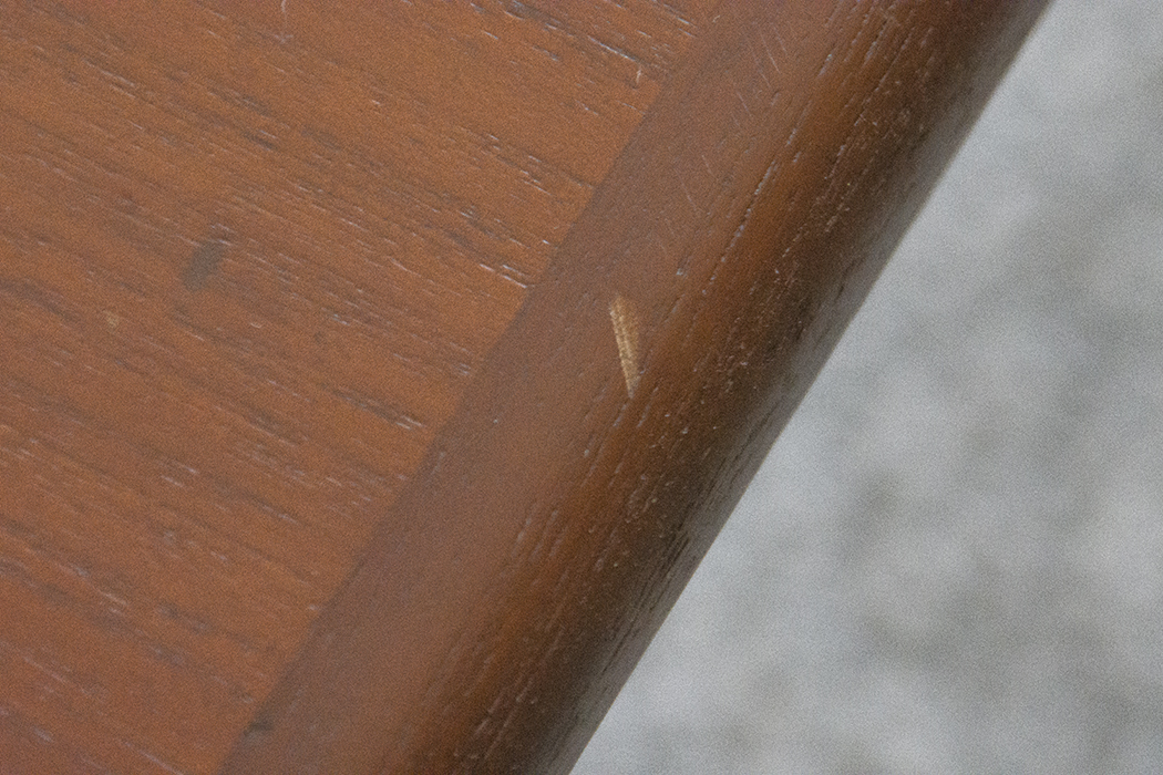 Square Teak Danish Modern Coffee Table