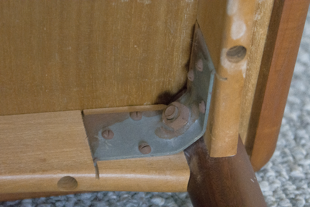 Square Teak Danish Modern Coffee Table