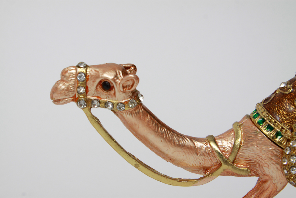 Oil Wick Coffee Pot, Camel Trinket Boxes, and Novelty Rug Coasters