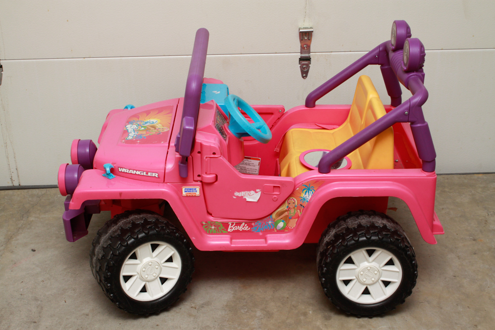 Power Wheels Barbie Wrangler and Disney Princess Child's Chairs