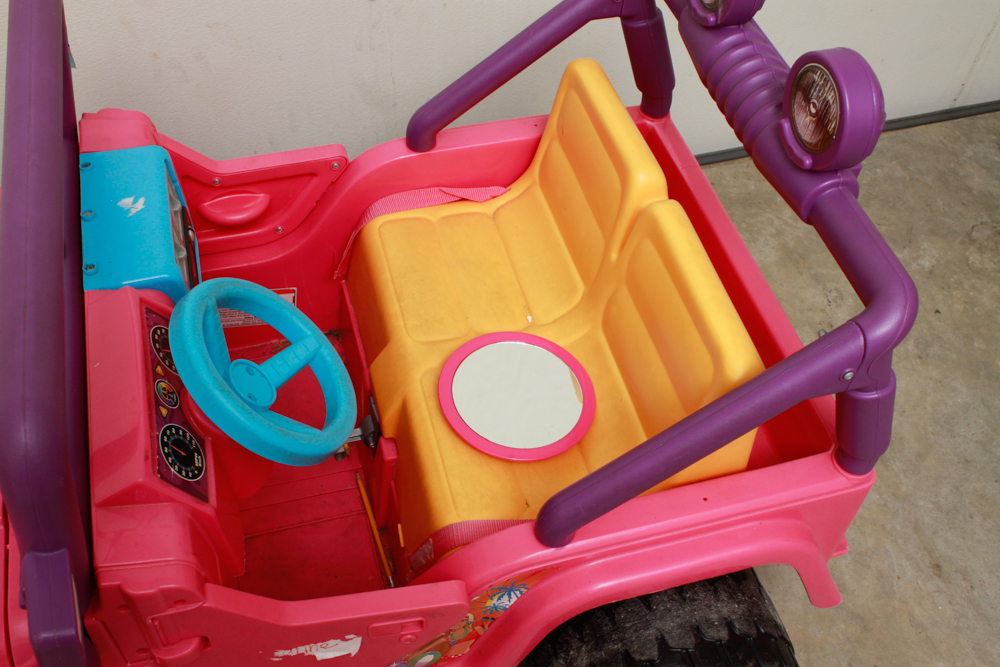 Power Wheels Barbie Wrangler and Disney Princess Child's Chairs