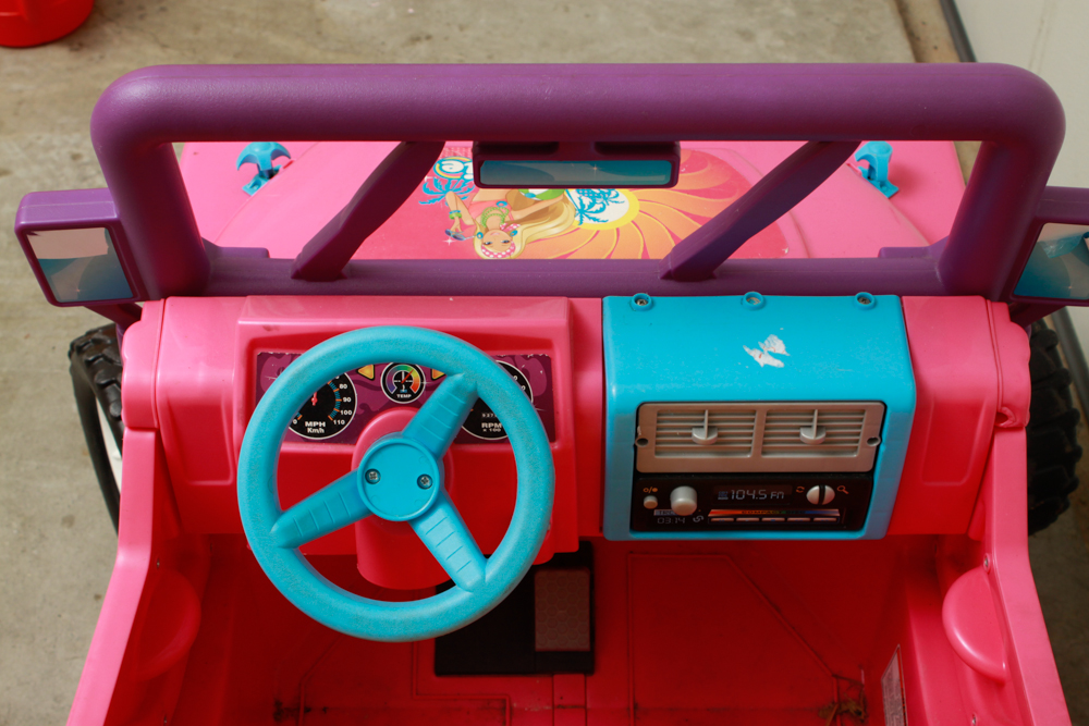 Power Wheels Barbie Wrangler and Disney Princess Child's Chairs