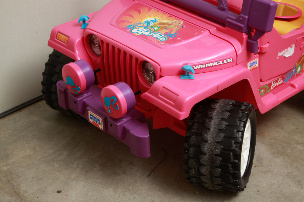 Power Wheels Barbie Wrangler and Disney Princess Child's Chairs