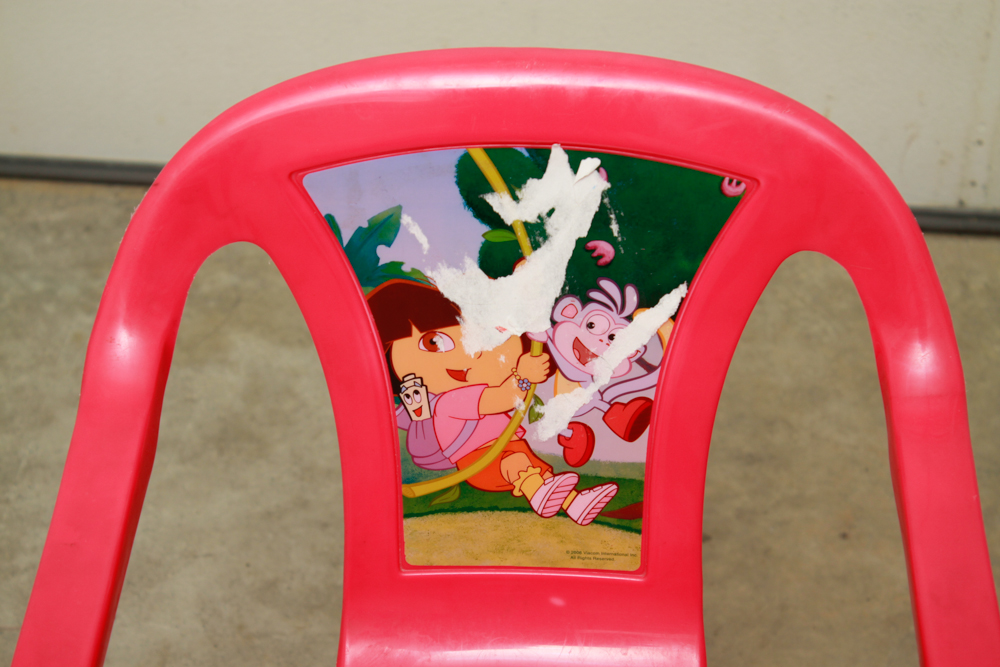 Power Wheels Barbie Wrangler and Disney Princess Child's Chairs