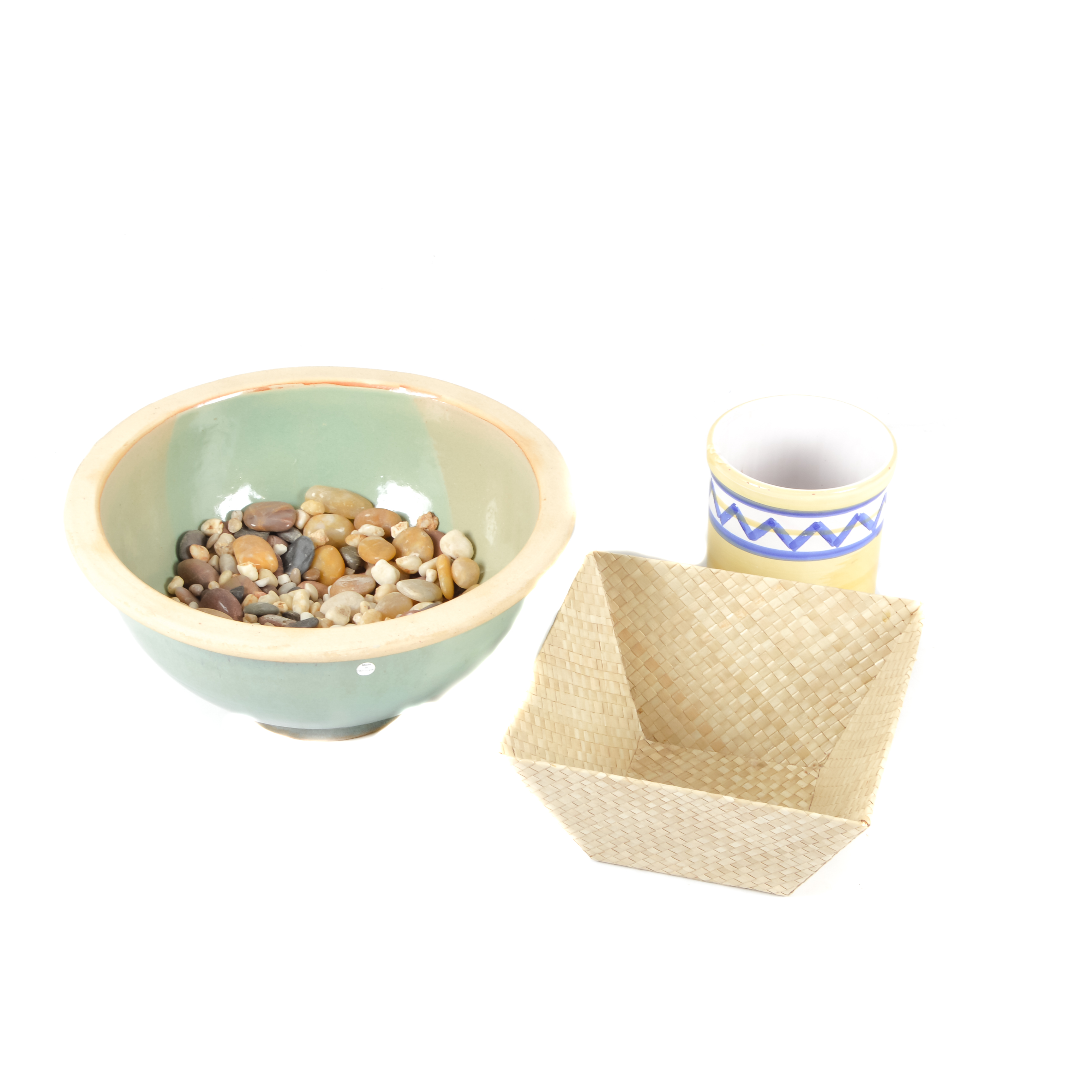 Trio of Decorative Vessels