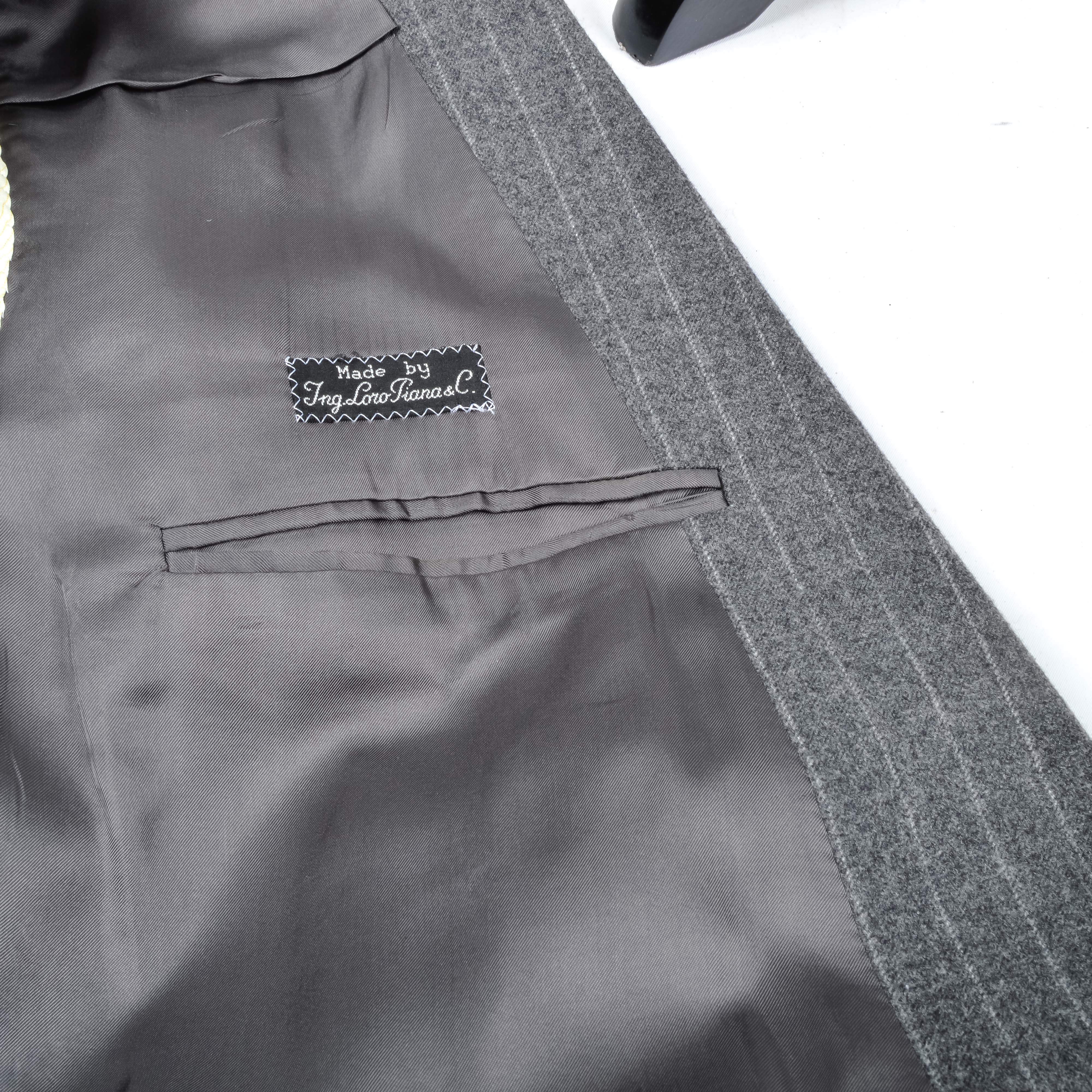 Vintage Bouvy Bruxelles Men's Wool Pinstripe Suit