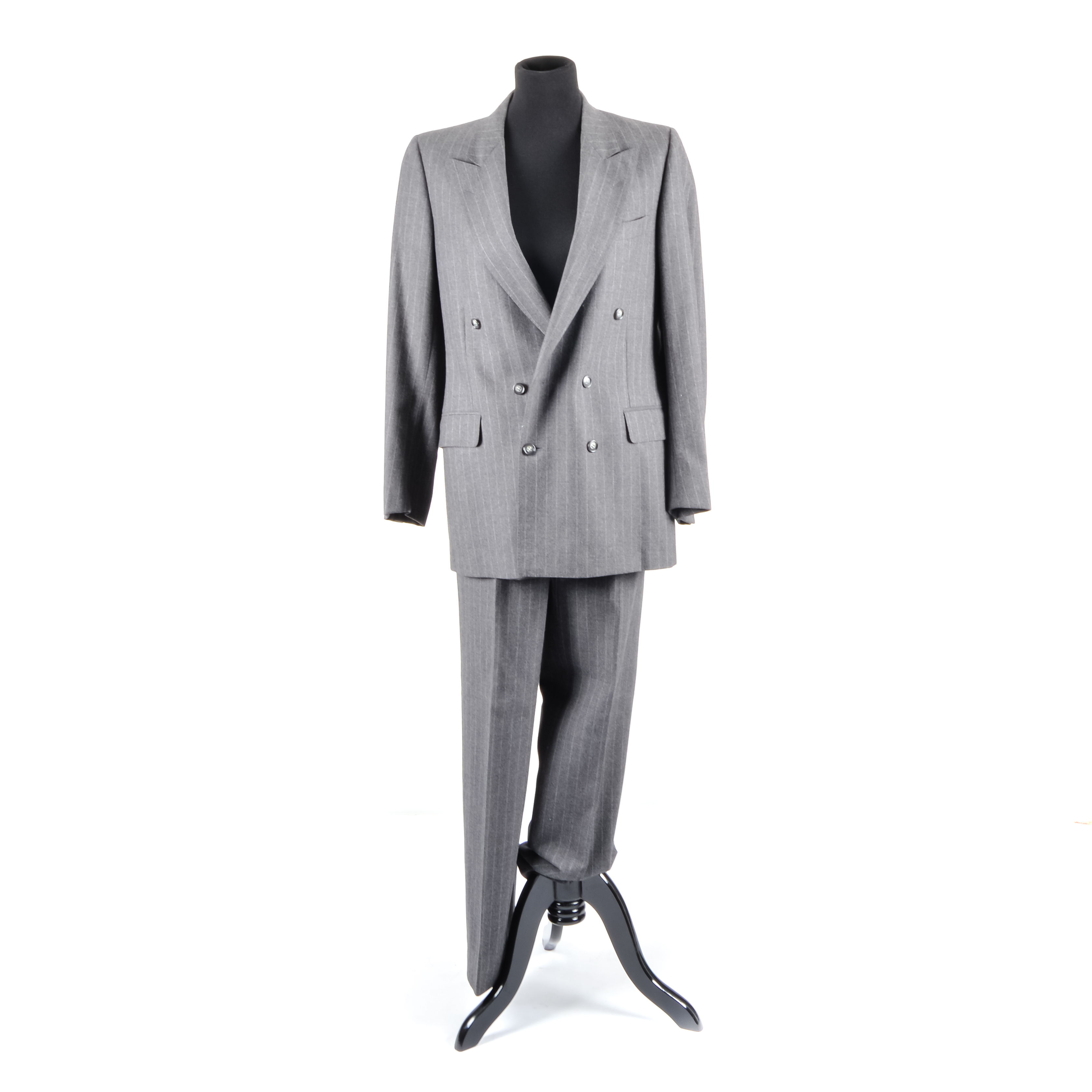 Vintage Bouvy Bruxelles Men's Wool Pinstripe Suit