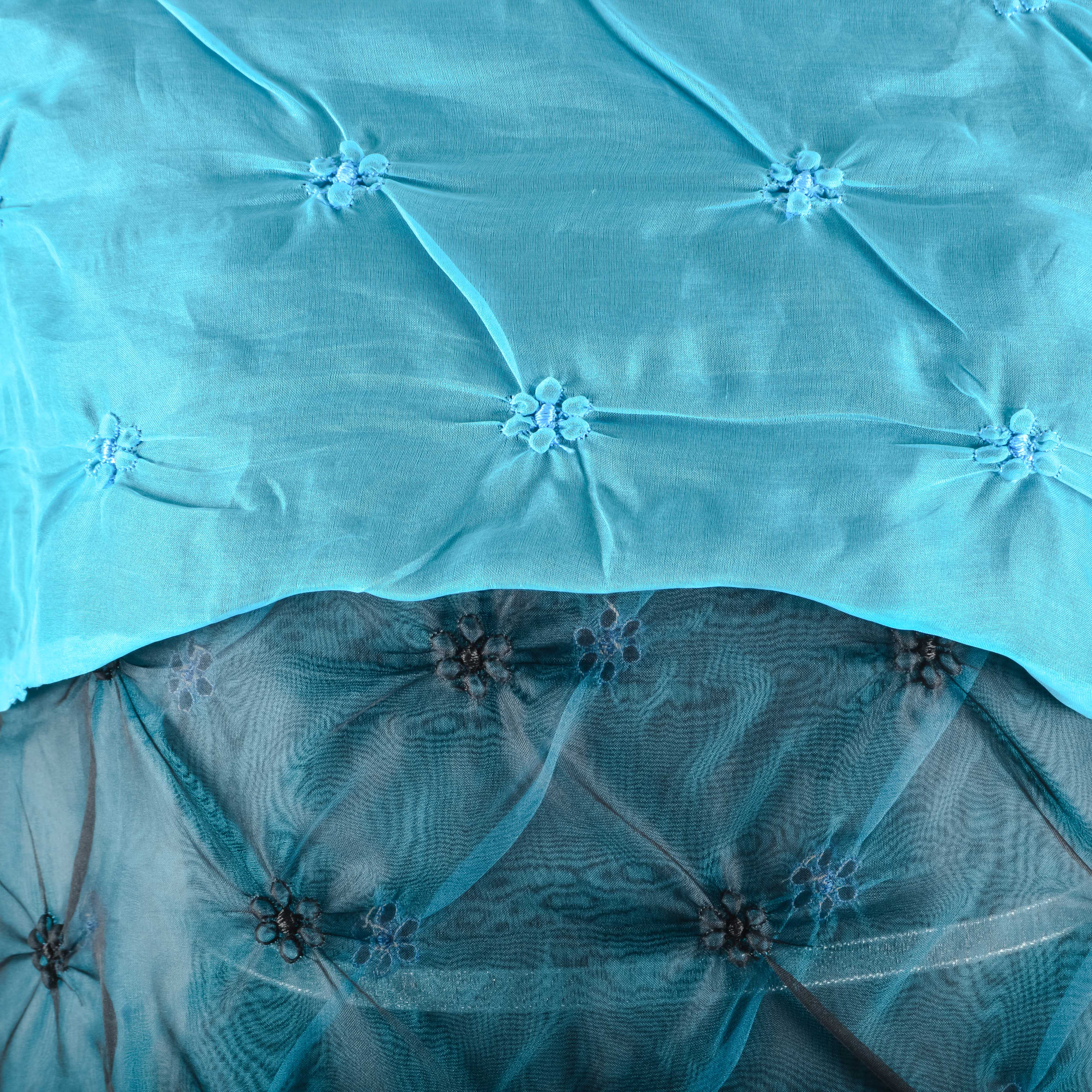 Women's Teal Two-Piece Evening Dress