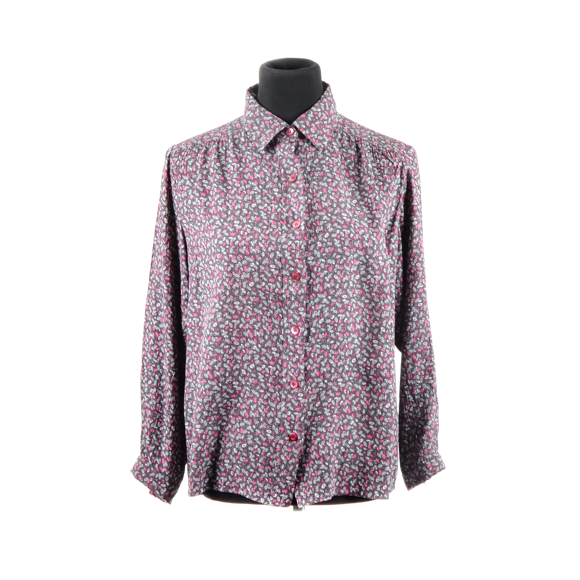 Céline Women's Silk Button-Down Shirt