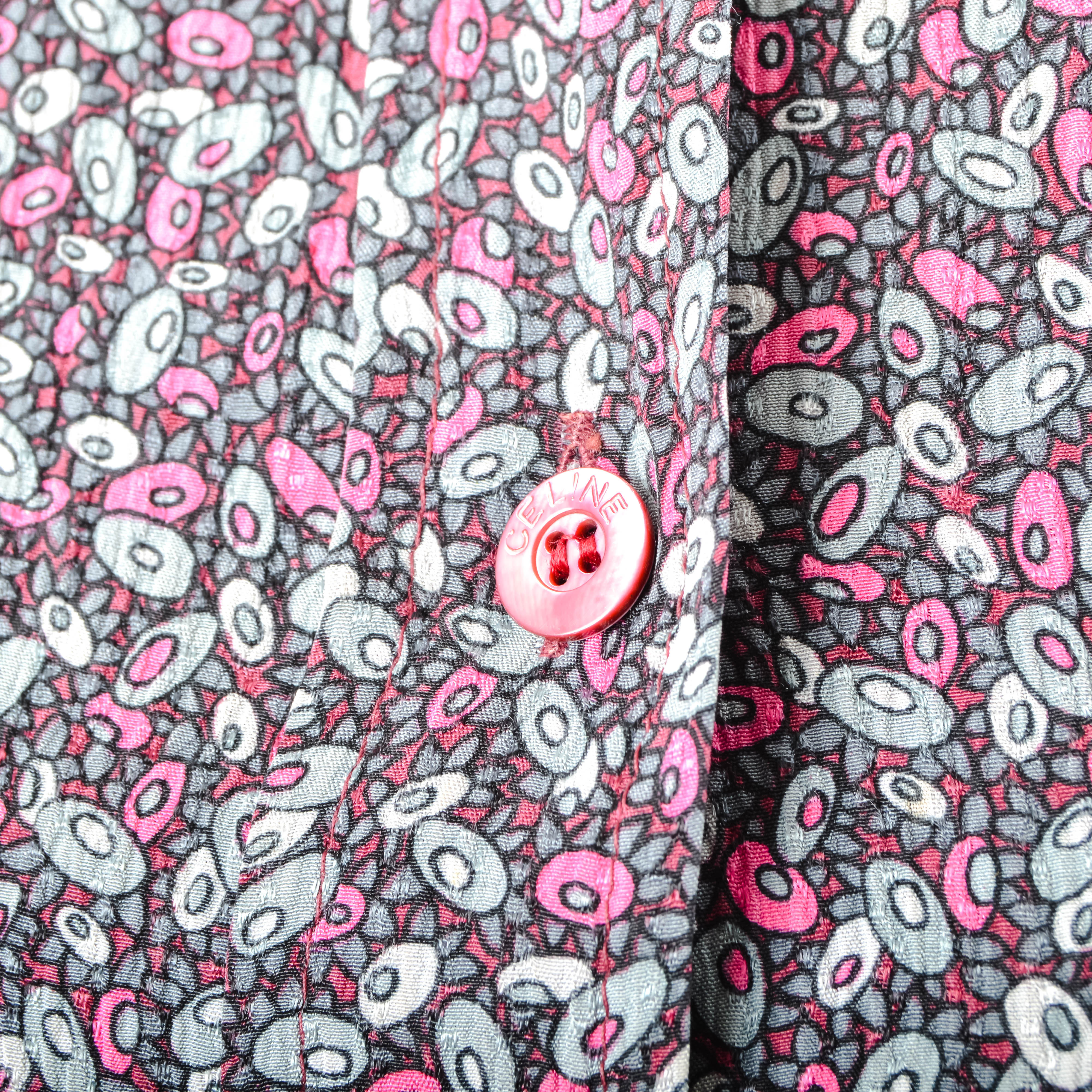 Céline Women's Silk Button-Down Shirt