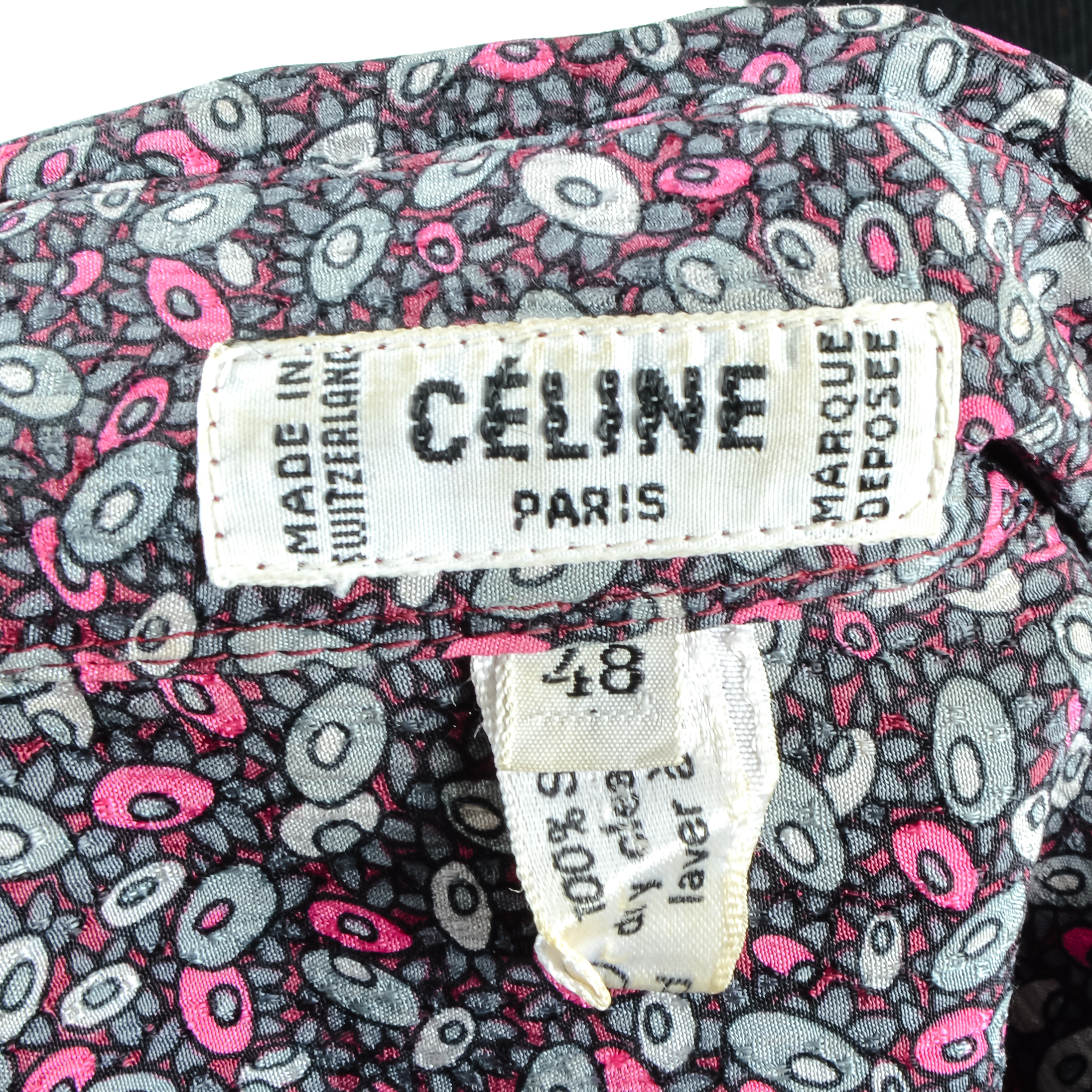 Céline Women's Silk Button-Down Shirt