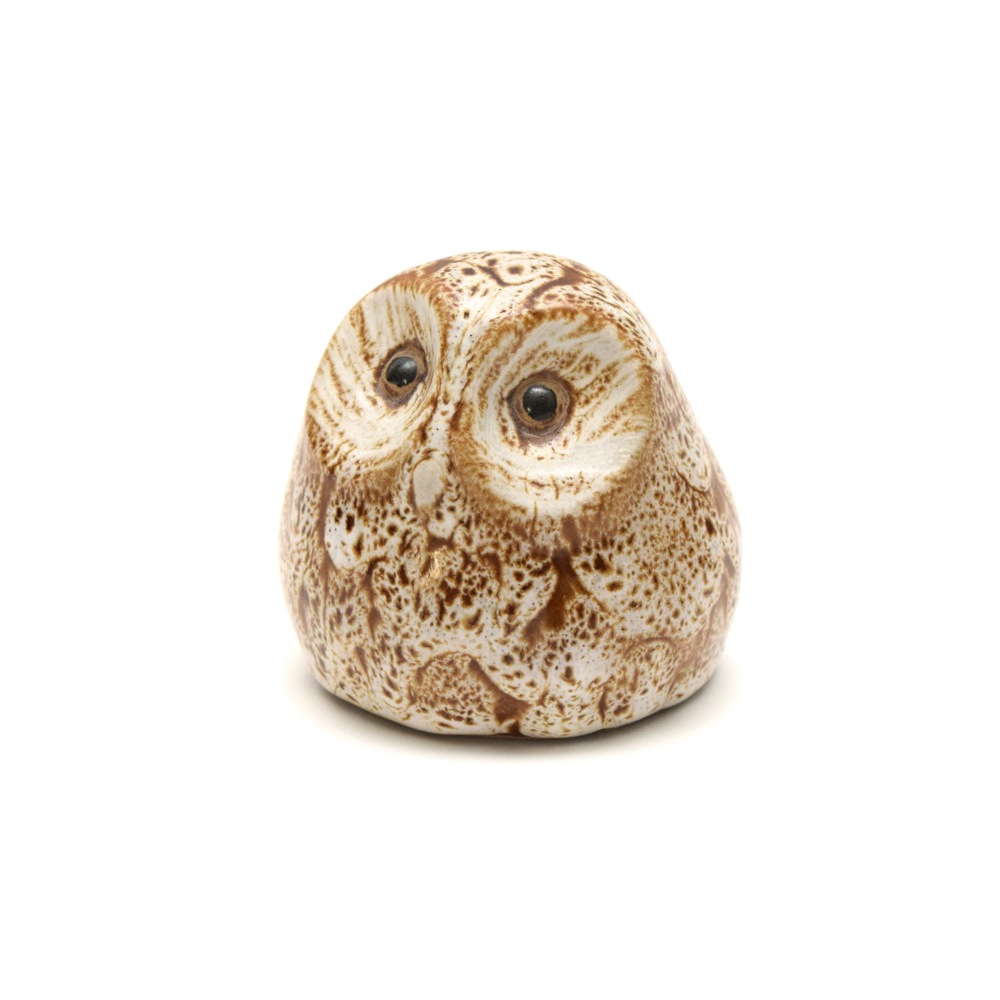 Mid Century Pigeon Forge Pottery Owl Figurine