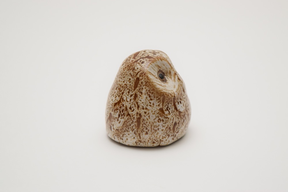 Mid Century Pigeon Forge Pottery Owl Figurine