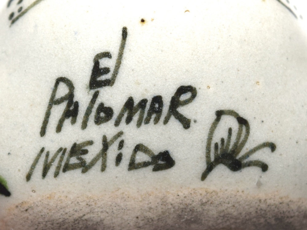 El Palomar Talavera Mexican Ceramic Frog