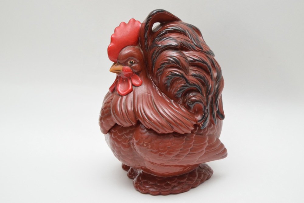 Vintage Rooster Cookie Jar
