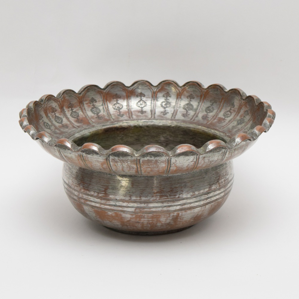 Hand Hammered Metalwork Bowl