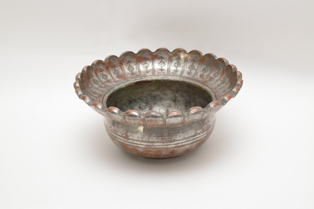 Hand Hammered Metalwork Bowl