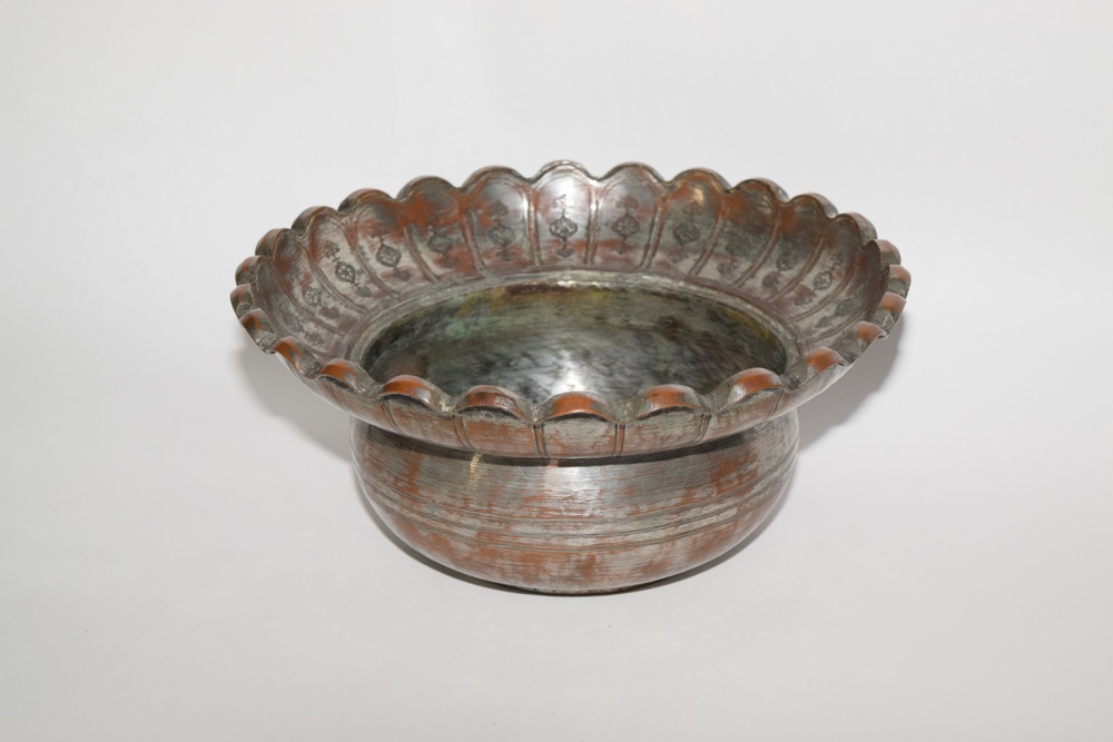 Hand Hammered Metalwork Bowl