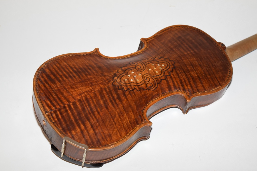 Antique Violin in Leather Case