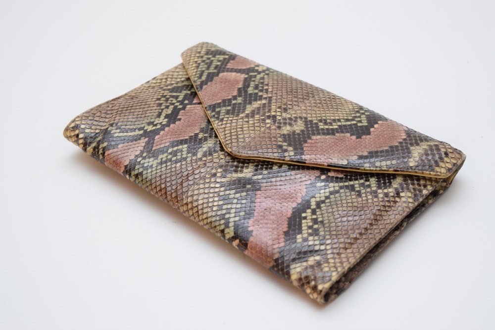 Vintage Morris Moskowitz Snakeskin Handbag