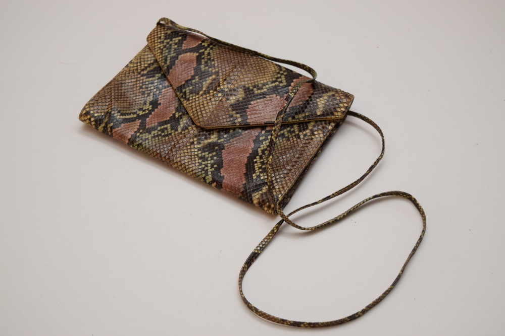 Vintage Morris Moskowitz Snakeskin Handbag