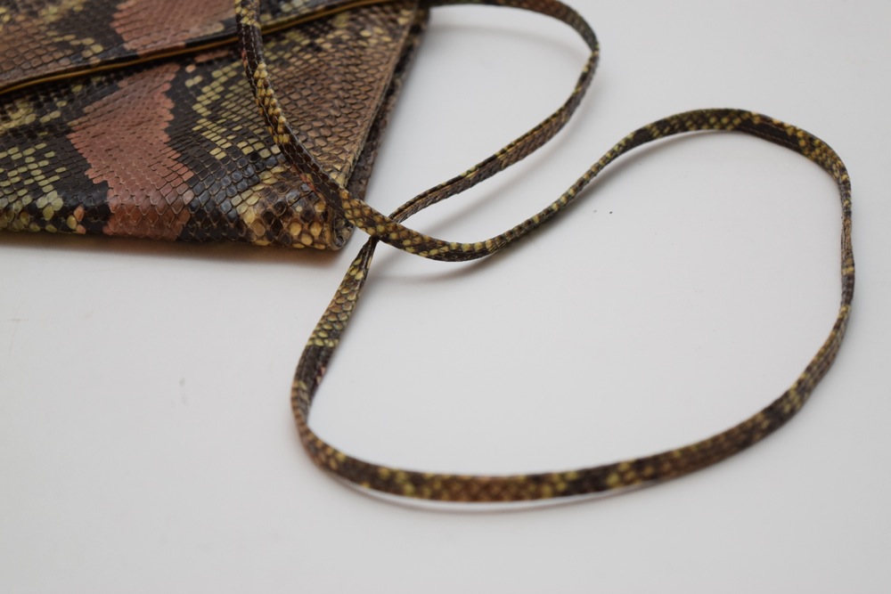 Vintage Morris Moskowitz Snakeskin Handbag