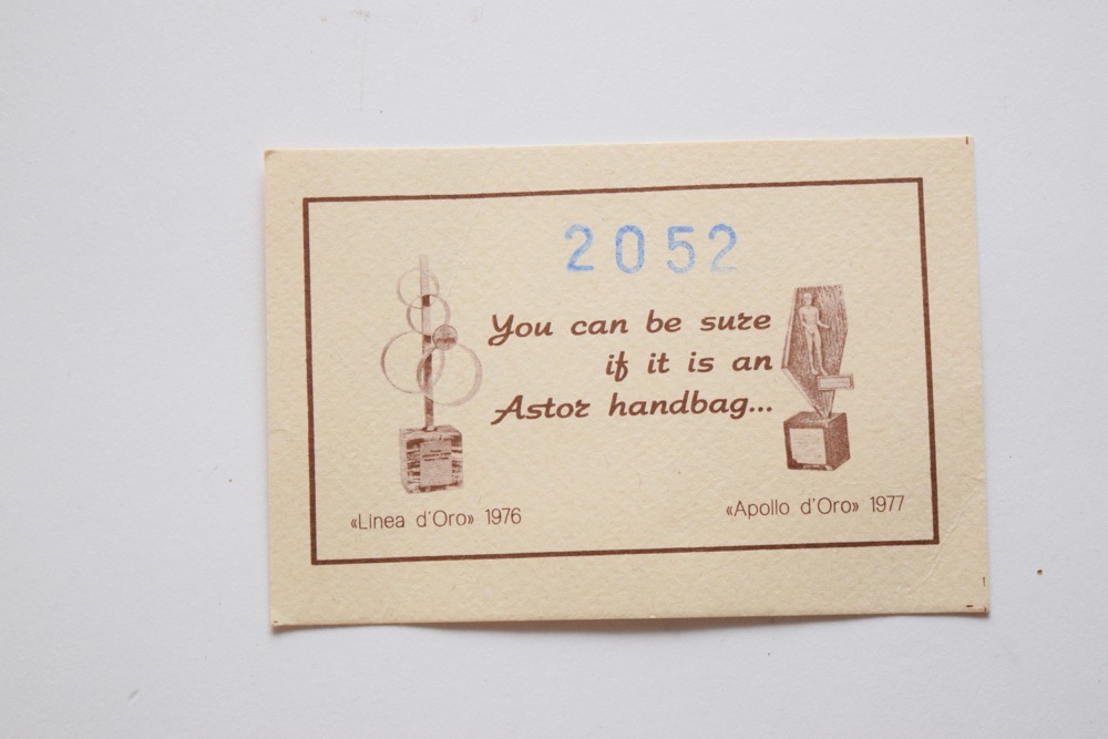 Vintage Astor Leather Handbag